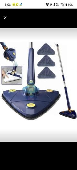 Spin Mop with Replacement Pads