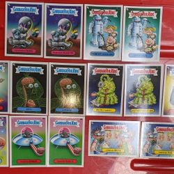 Garbage Pail Kids Cards All Pairs Lot GPK 18 Total Cards Topps