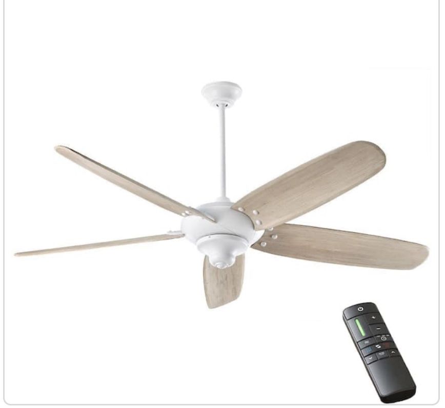 Home Decorators Collection Altura DC 68 in. Indoor Matte White Dry Rated Ceiling Fan with Downrod, Remote Control and DC Motor