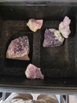 Crystals and minerals