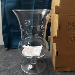 Princess House Florero / Flower Vase 