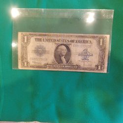 Blue Seal Silver Dollar 1923 $100