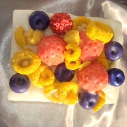 fruity cereal soap just made