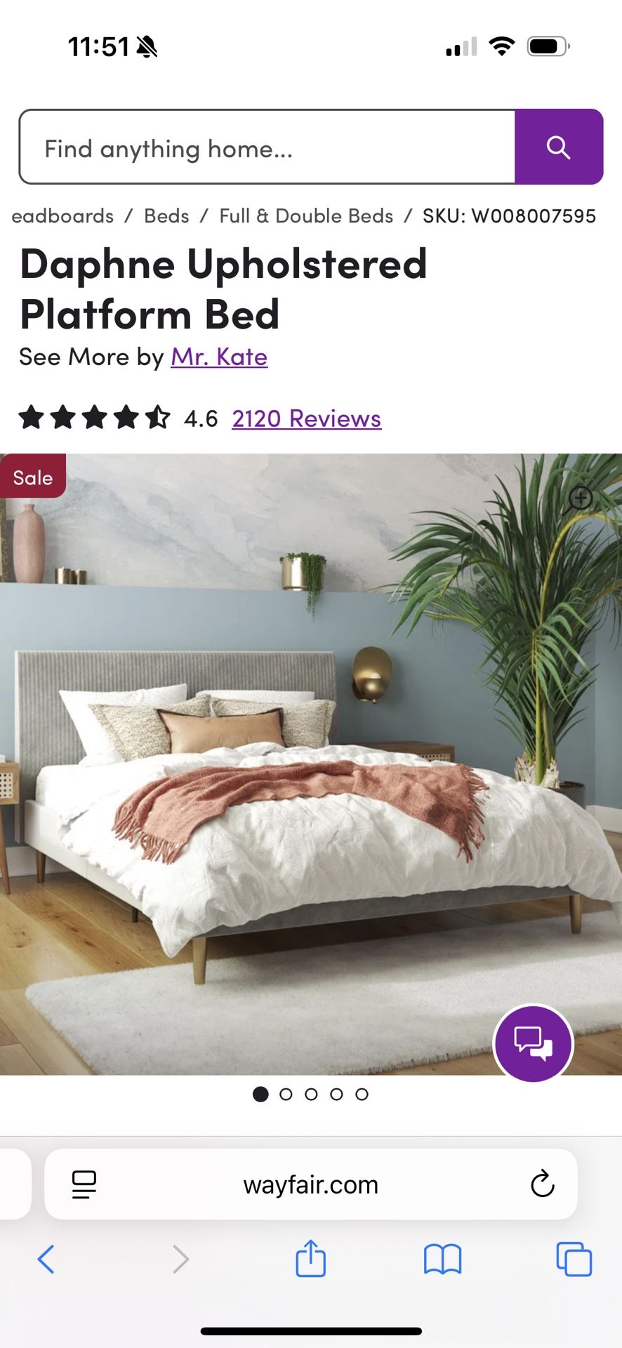 Bed frame