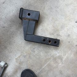 Hitch Extension And Drop Down Or Raise 