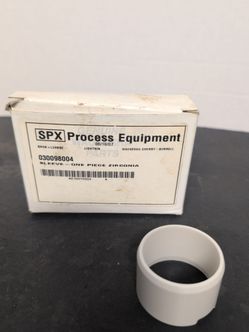 SPX Process Equipment One Piece Sleeve Zirconia Part# 0(contact info removed)4