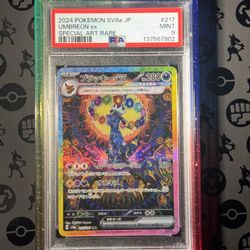 Pokemon Umbreon Ex PSA 9 w/Aura Graded Guard