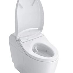Toto G5A new white color with auto open close with tornado flush with fully skirted bidet washlet built in ready for pick up today