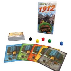 Asmodee Ticket to Ride Europa 1912 Board Game EXPANSION - Expand Your Railway Empire Across Europe! Fun Family Game for Kids & Adults, Ages 8+, 2-5 Pl