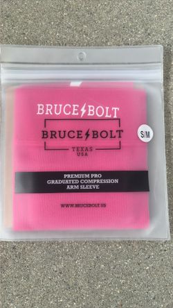 Bruce Bolt Pink Arm Sleeves