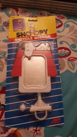 Vintage Snoopy bicycle mirror