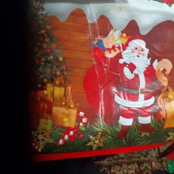 Christmas Roll  Vinil Plastic 20 Yards