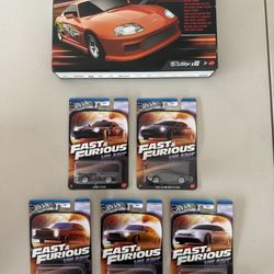 Hot Wheels Fast & Furious Villains of Fast & 10 Pack