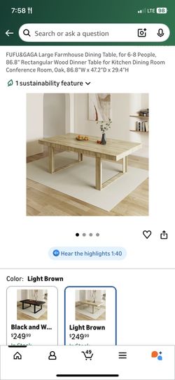 Dining Table