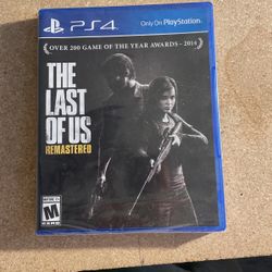 The Last Of Us Remastered Play Station 4