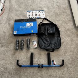 DoubleUP Roller Performance Kit - Muscle Massager with Lever-Action Pressure Control and Quick-Change Rollers