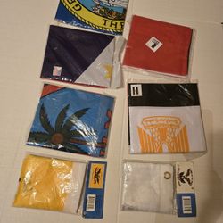 7 Flags 3x5 Guam Idaho North Carolina