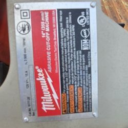 Milwaukee  Chop Saw