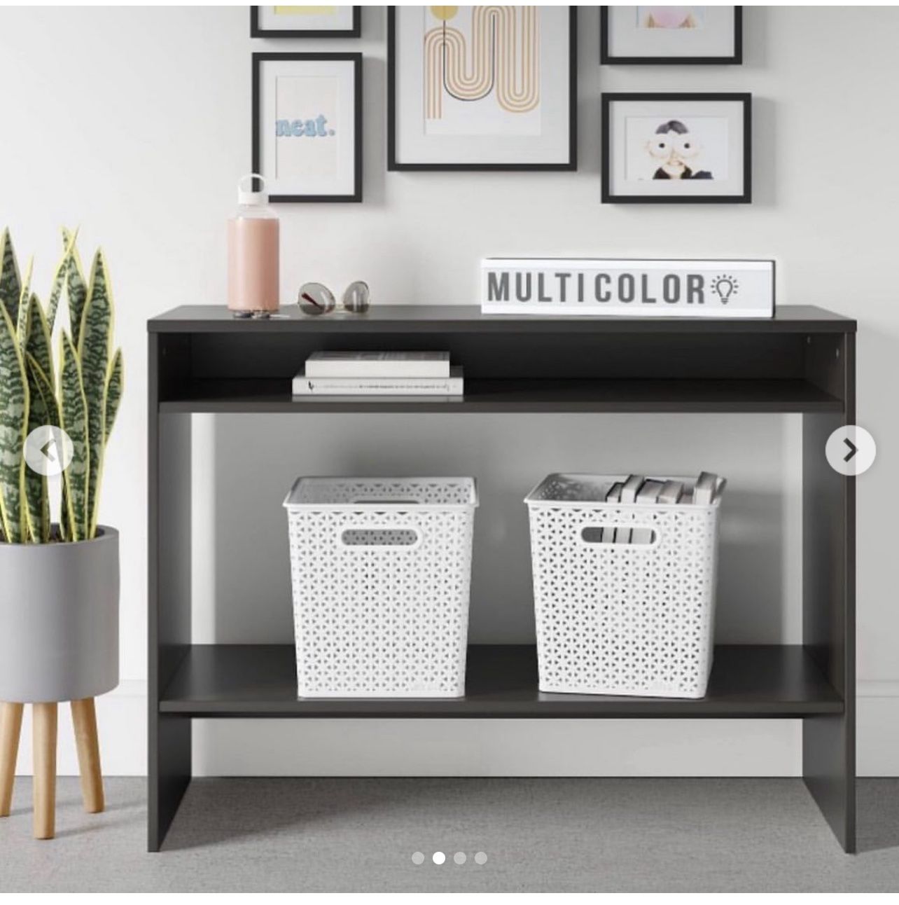 Console Table- Room Essentials (Brown) Brand New 
