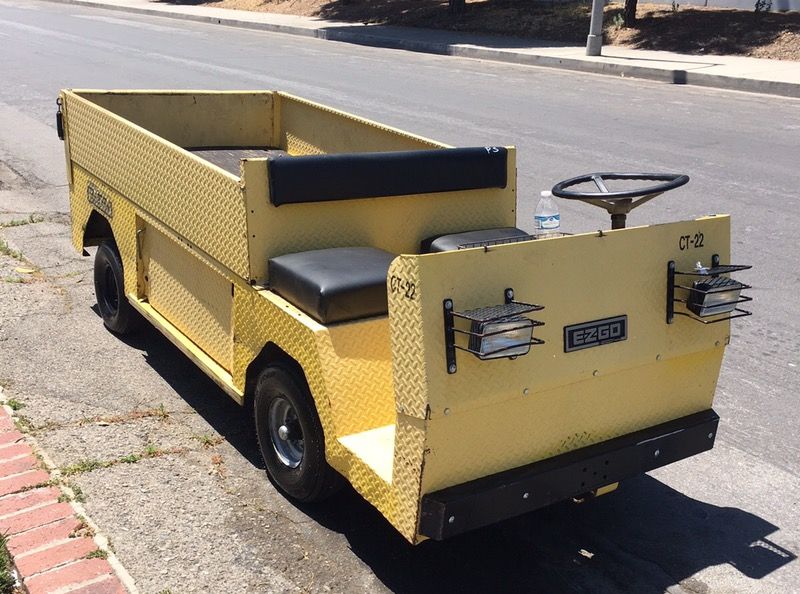 2007 EZ-Go Electric Industrial Cart Utility Vehicle 48V Burden Carrier Golf Cart