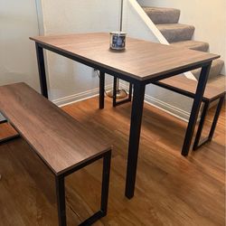 3PCS Modern Dining Table Set
