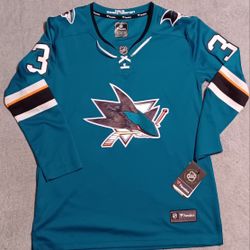 Women's Size Medium San Jose Sharks Martin Jones Fanatics Jersey