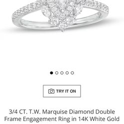 Zales Marquis Diamond ring