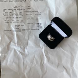 Wedding Ring 2.5c with Warranty Still Available 2022