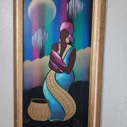 Mobassi African American Mother And Child 
