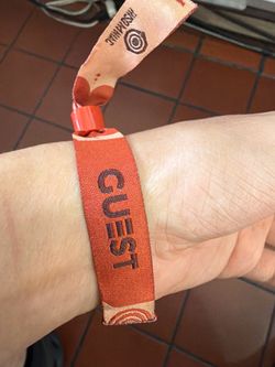 1 EDC Artist Guest in hand Chino Hills