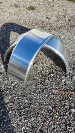 31-32x9 Smooth Aluminum Single Axle Boat Trailer Fenders