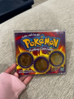 Vintage Pokemon Battling Coin Game