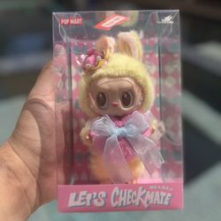 Pop Mart Labubu The Monsters Let's Checkmate Series Vinyl Plush Hanging Card