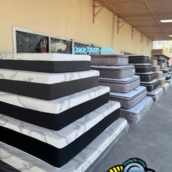 Cal King Memory Foam Mattress And Boxspring Bed Set Colchon Y Tambor Nuevo 