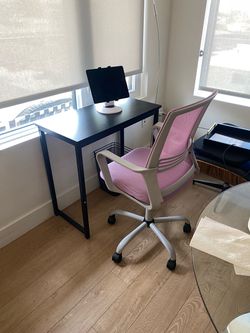 Chair and table