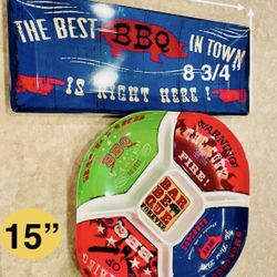 2-Large BBQ TRAYS
