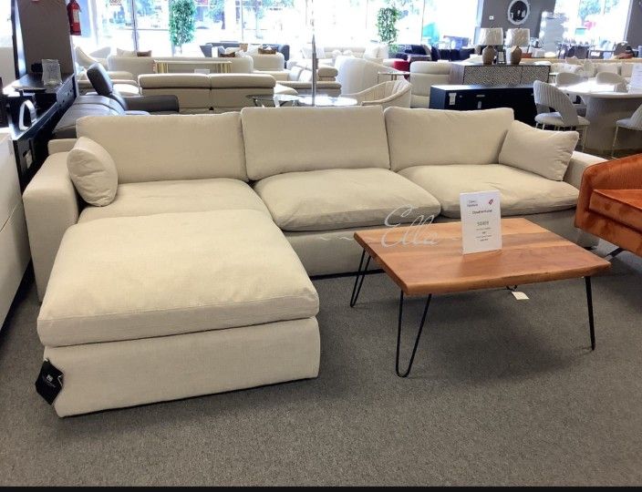 Elyza 3 Piece Sectional $10 Down Payment And Financing Available