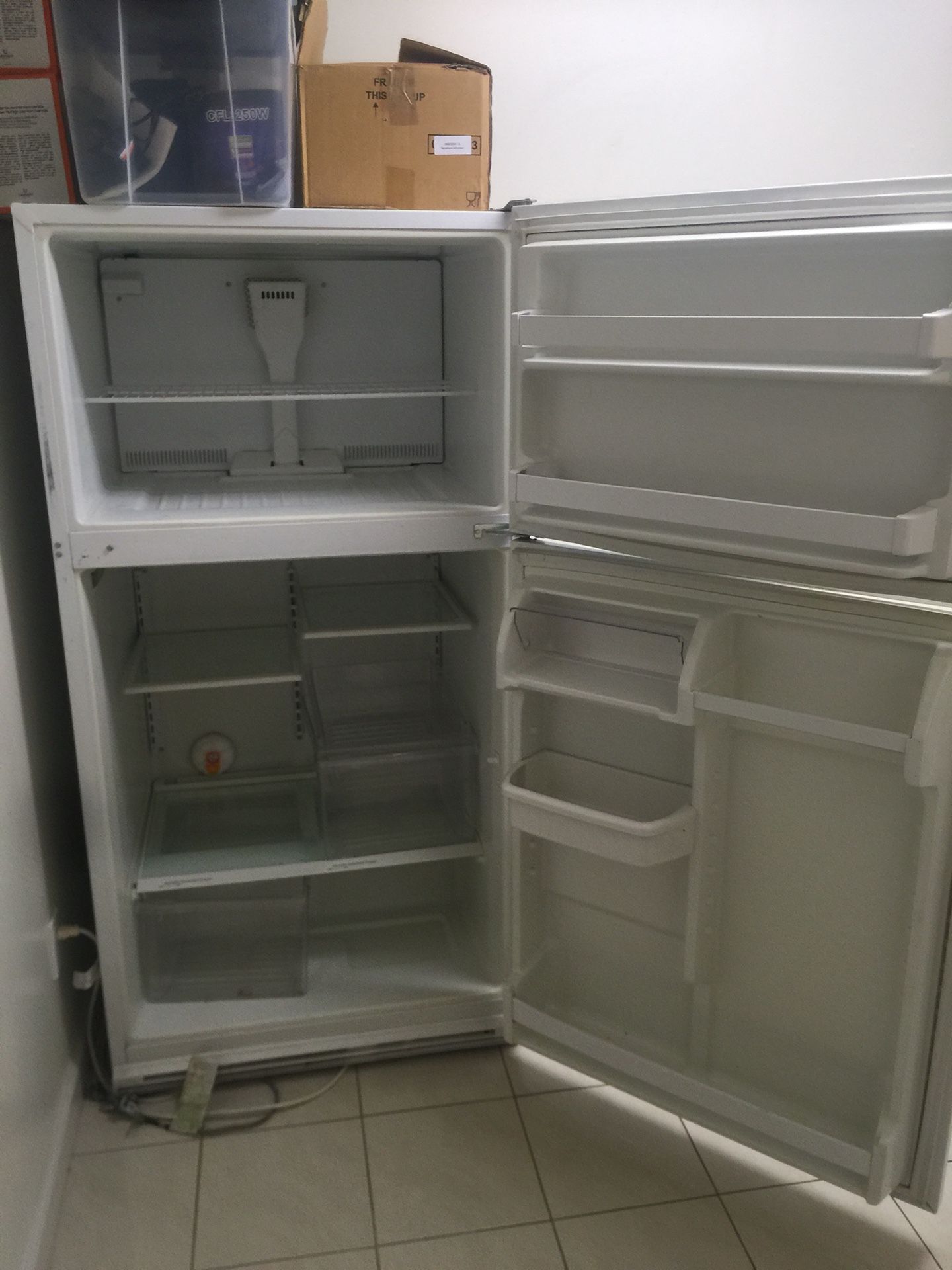 Whirlpool fridge freezer large size