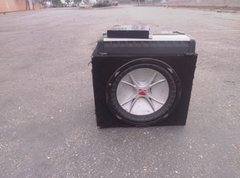 Kicker Car Sub woofer amp+