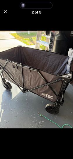 Heavy duty VivoSun collapsible wagon