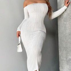 Sexy White Dress/ Will Put Sold When Sold