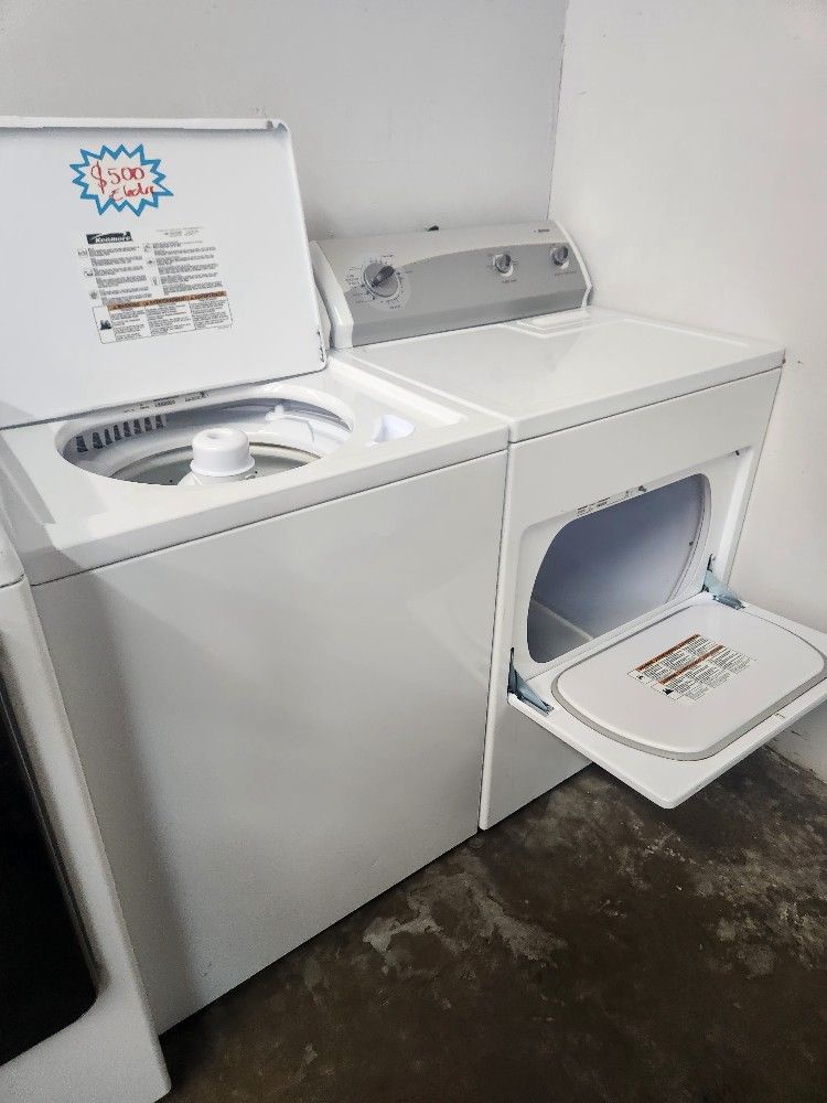 Kenmore WASHER And Electric Dryer 
