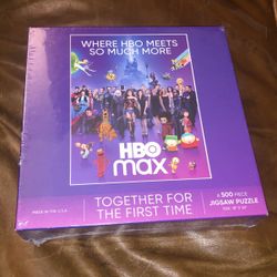 HBO max 500 piece jigsaw puzzle