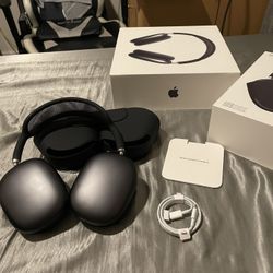 Space Gray with Black Headband AirPods Max Wireless Headphones