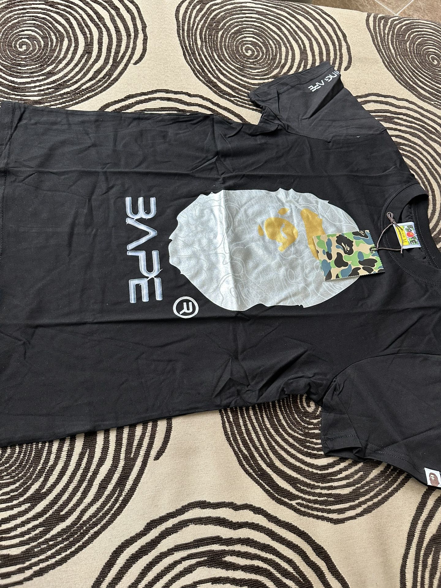 Black Brand New Bape (Ape) T-shirt