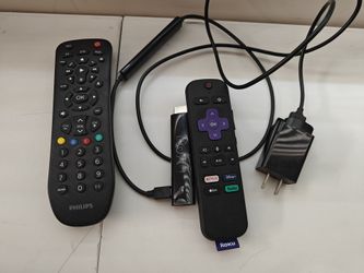 Roku stick 4k + tv remote
