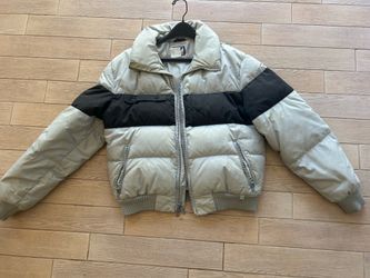 Vintage down filled ski jacket/coat
