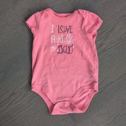 Circo Baby Girls' Bodysuit Onesie 'I Love That You Are My Dad' 6-9 Months