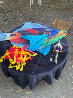 Vintage tropical fish kite.