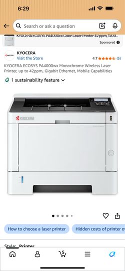 Kyocera ECOSYS PA4000wx